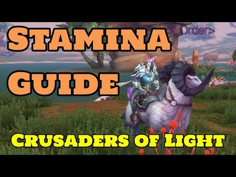 How to get STAMINA in Crusaders of Light | Crid Games