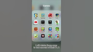 Deleting those apps in that amount of likes Pt. 2 #shorts #likes