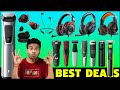 Best deals on Trimmer, Headphones & Electronics on Amazon & Flipkart