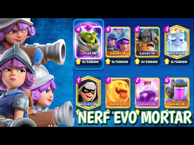 This NEW EVOLVED MORTAR DECK IS ABSOLUTELY *BROKEN* In CLASH