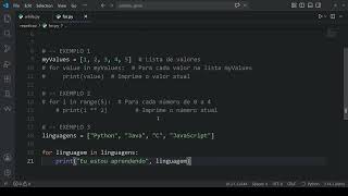 te ensinando o básico de laços na programação