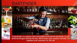 Bartending Terminology