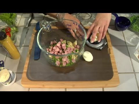 Ham Pea Macaroni Salad Macaroni Salad Recipes-11-08-2015