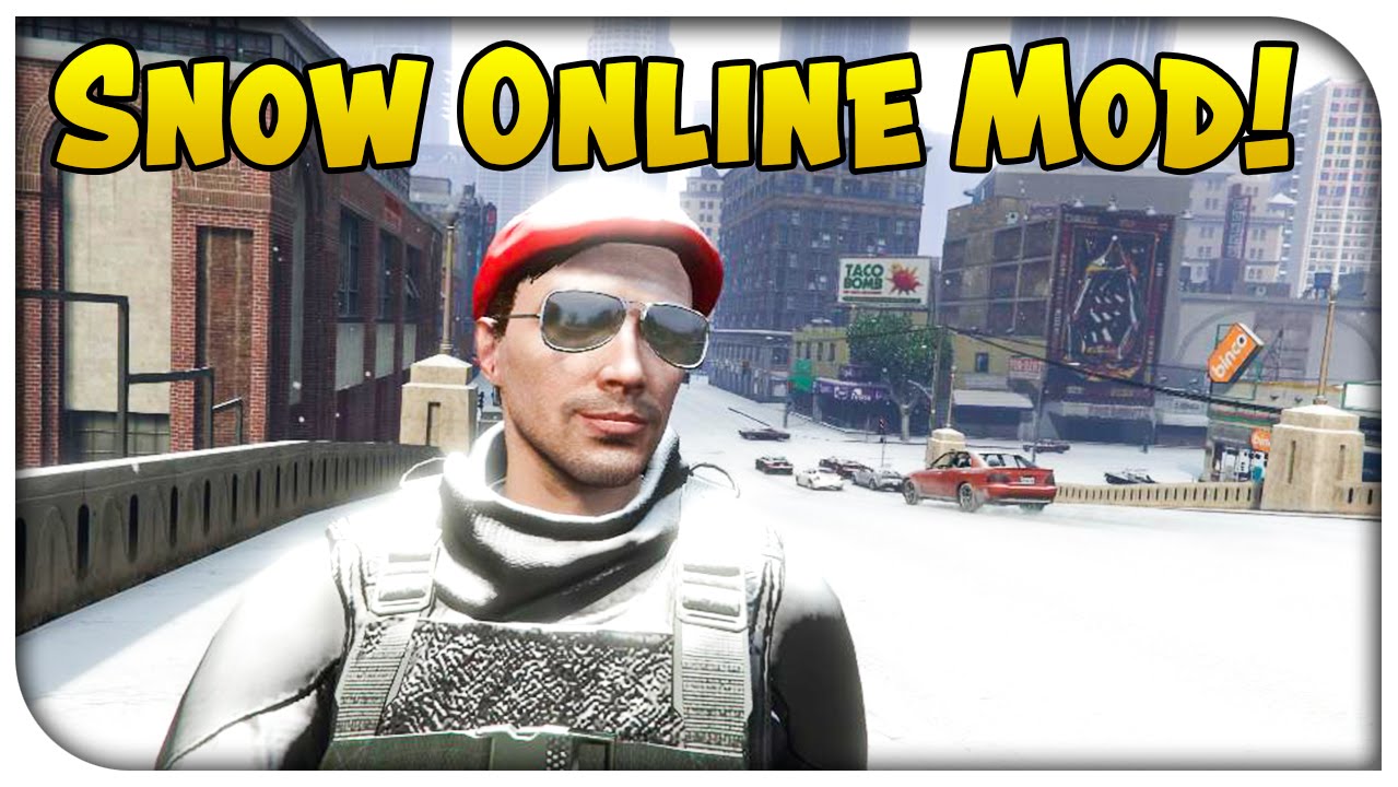 Download GTA V Online Snow Mod for GTA 5