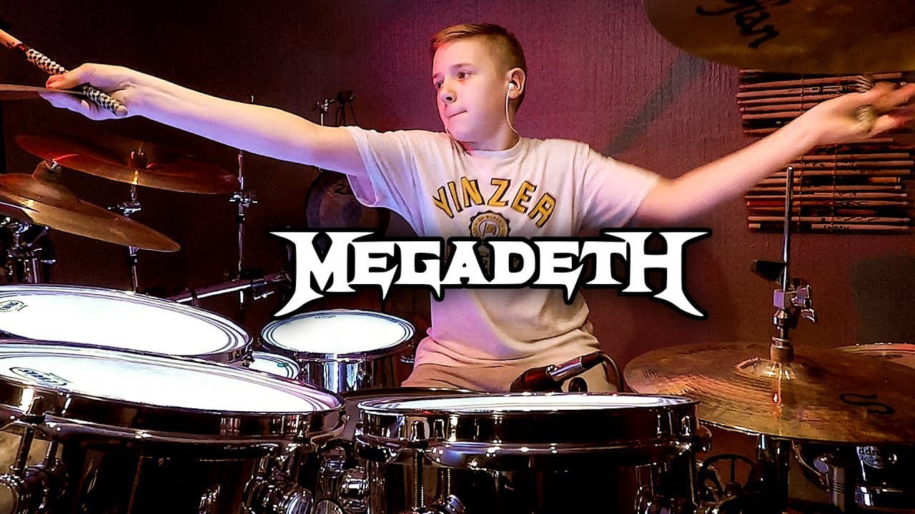 HOLY WARS - MEGADETH (Drum Cover) age 11