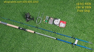 Bộ cần câu Shimano Cruzar 2m7 câu lăng xê câu lancer chất lượng