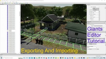Giants Editor Tutorial | Exporting And Importing Things Into My Map | Farming Simulator 19