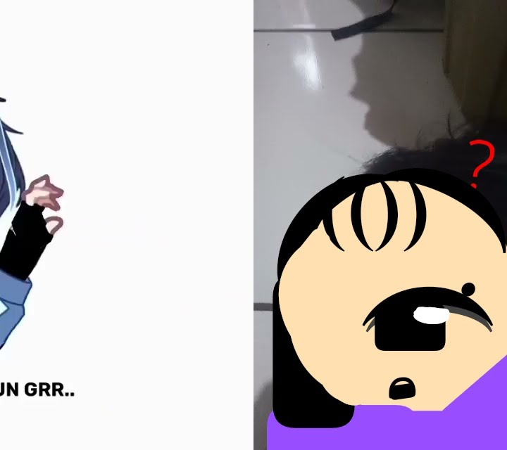tiba tiba ada orang aneh