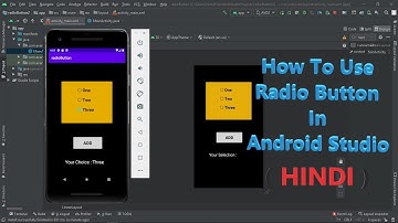 Android Studio Tutorial For Beginners PART 6 | Radio Button & Radio Group