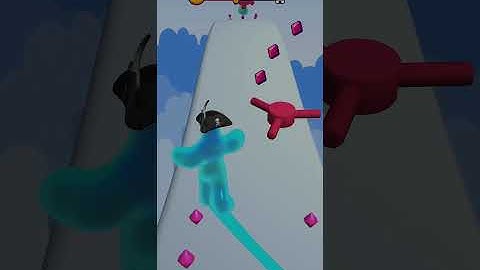 Blob Runner 3D game play | Level - 86 | by Gamera | #shorts #gamera #blobrunner