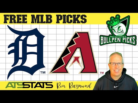 Detroit Tigers vs  Arizona Diamondbacks Prediction 6/24/22 -  Free MLB Picks