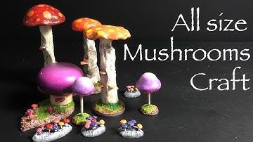 Make Your Own Mushroom Terrain for Dungeons & Dragons