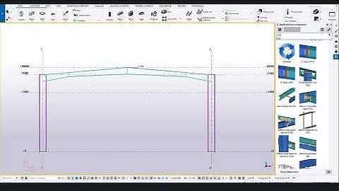 Create rafter and its end connection in Tekla Structure
