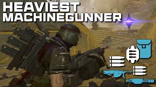 The HEAVIEST MG Loadout - Peak Physique HMG + Maxigun + Bullet Dog! | Helldivers 2