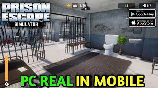 🥳 Finally PC REAL PRISON ESCAPE SIMULATOR In MOBILE - Prison Escape Simulator Gameplay  screenshot 1