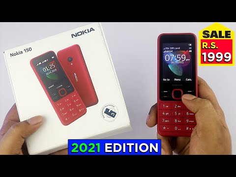 ⚡ NOKIA 150 Dual SIM [2021] New Model Unboxing & Review | Best NOKIA Feature Phone Under 2000