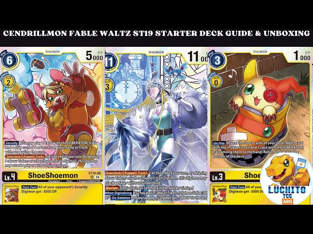 digimon st19 card list Starter Deck FABLE WALTZ [ST-19] CARDLISTDIGIMON CARD GAME