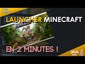 Launcher minecraft en 2 minutes sans ligne de code  cadeau des 5000 abonns mcp only