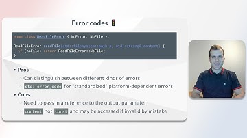 Error reporting in C++ - Error codes (7/13)