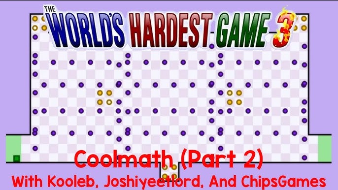 Worlds hardest game/ Cool math games 