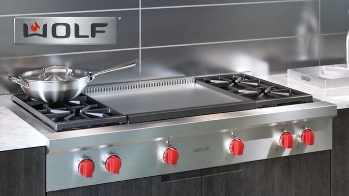 Finally got my Dream Cooktop, a Double Griddle Wolf. : r/Cooking