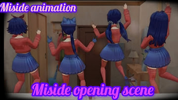 Miside opening scene game / miside animation #misideanimation #miside #mita #misidemita #cappie 