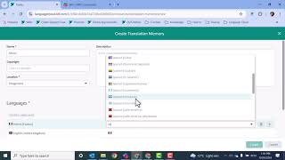 Create a Translation Engine with multiple language pairs