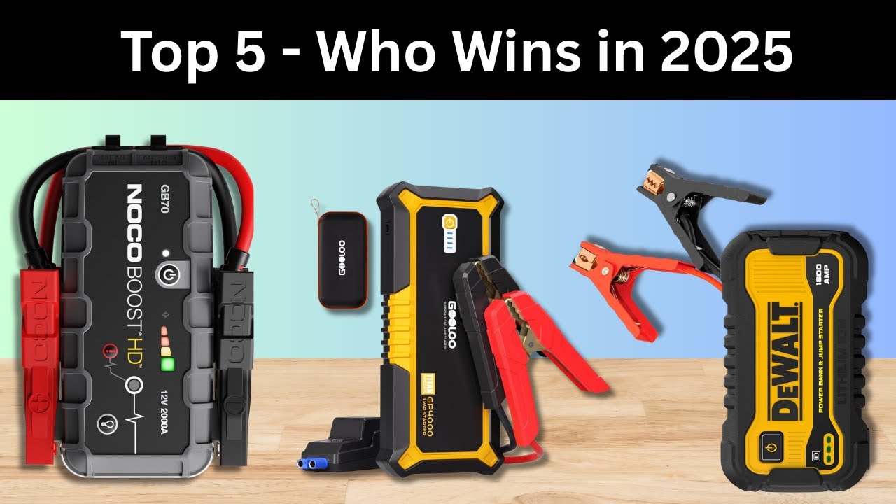 Лучшие автомобильные пусковые устройства 2025 года — руководство покупателя