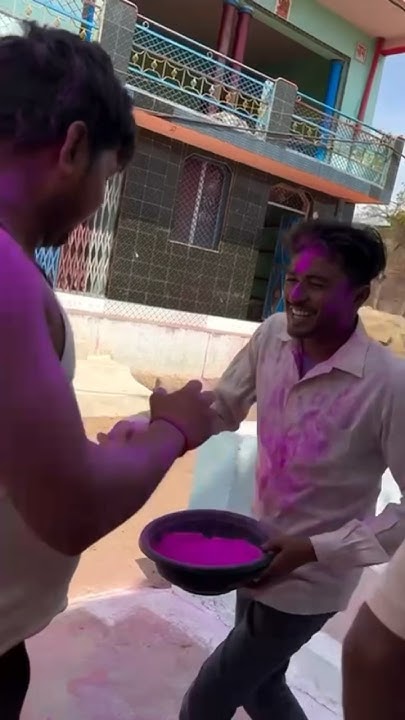 happy holi chacha bhatija