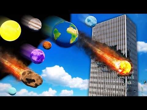 Big and Small Planets vs Dynamic Building #2 | Teardown