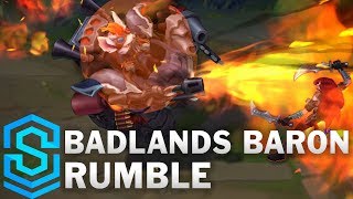 Badlands Baron Rumble Skin Spotlight - League of Legends