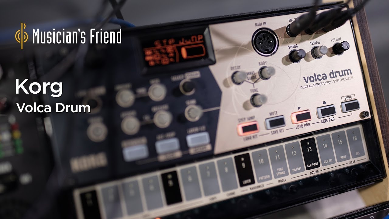 Volca Drum Features, Specifications and Demo YouTube