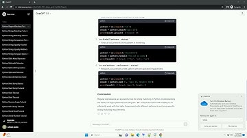 python string matching regex
