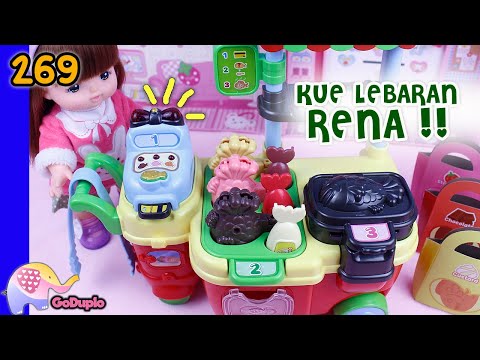 Mainan Boneka Eps 269 Kue Lebaran Rena - GoDuplo TV
