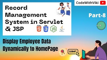#Part_8 Record Management System Using Servlet & JSP | Display Employee Data Dynamically to HomePage