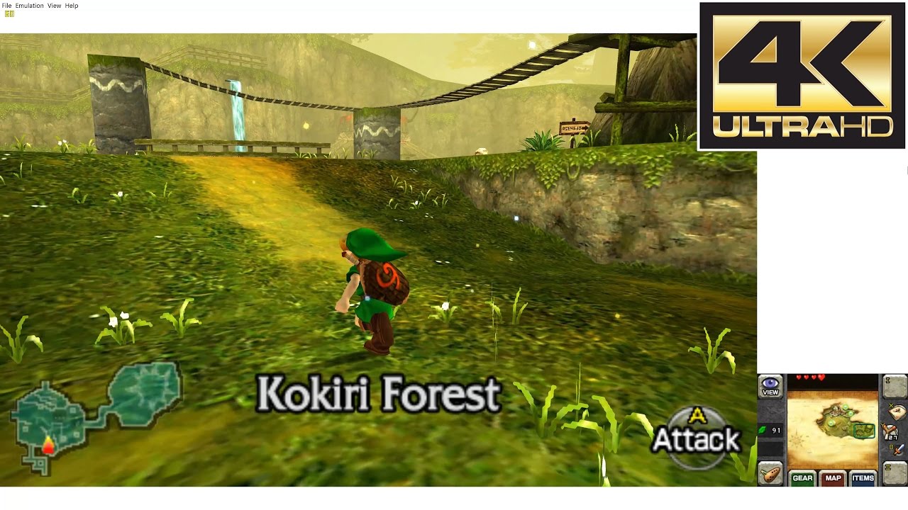 ocarina of time emulator mods