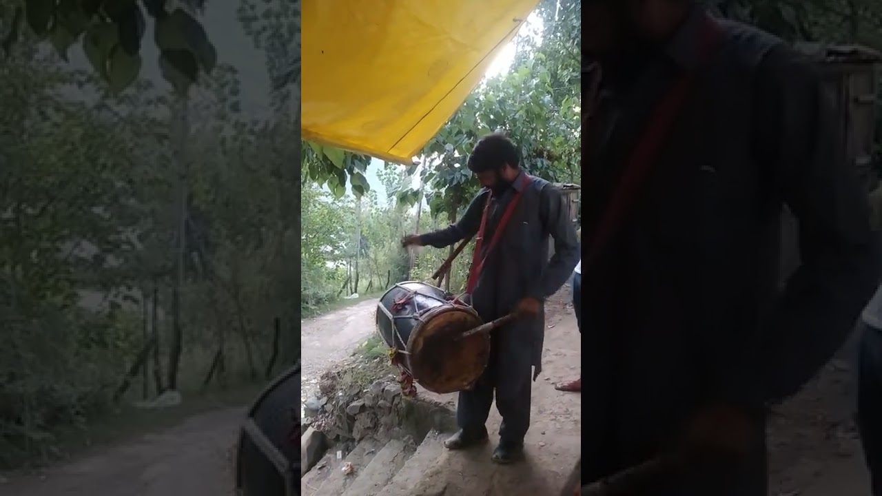 pahari||dhol grass cutting kay liya