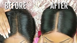 Fake Scalp Method | How To Hide The Lace/Grides On Lace Frontal Wig | No Bleaching | Hot Beauty Hair