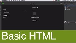Basic HTML tutorial with Dreamweaver CC 2018 - Durasi: 15.30. 