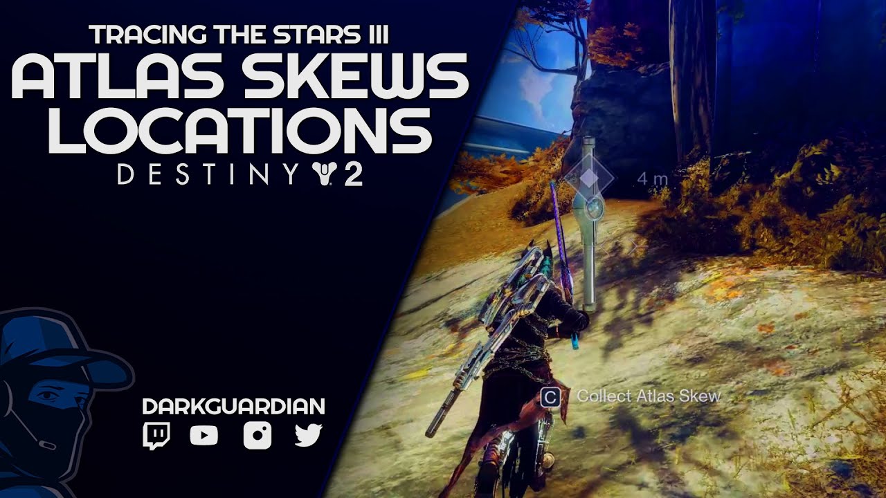 TRACING THE STARS III All 5 Atlas Skews location Guide Destiny 2 - YouTube