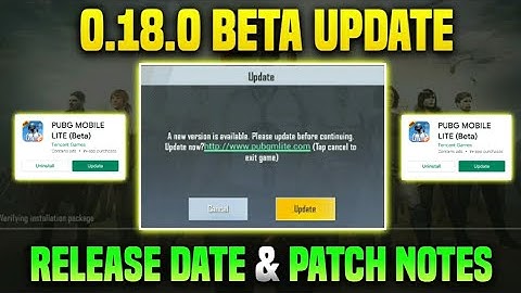 100% Confirmed! 0.18.0 Beta Release Date & Patch Notes - Pubg Mobile Lite | PUBGM Lite 0.18.0 Update