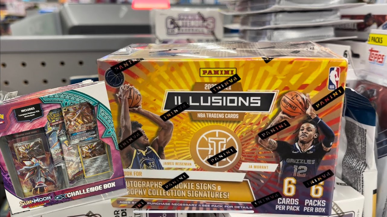 Card Hunting ! NBA ILLUSIONS DROP at Walmart Guardians Rising ?