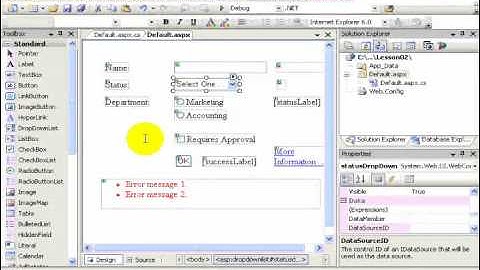 Creating a Web Forms User Interface_csharp Part 5 | creating a web form in visual studio