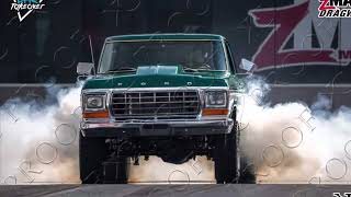 June 2022 Street Car Takeover, Zmax, 1979 F350. Low 10s in 1/4 mile