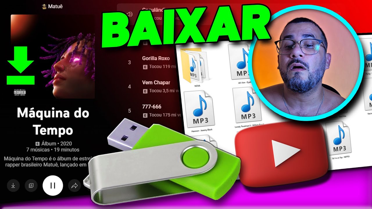 Como baixar música do YouTube e passar para o pendrive - YouTube
