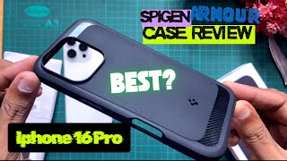 Unboxing Spigen Rugged Case For iPhone 16 Pro😳 Is It Worth It? 🤯 Should You Buy?