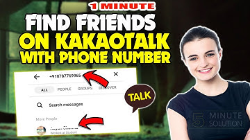 How to find friends on kakaotalk with phone number 2024