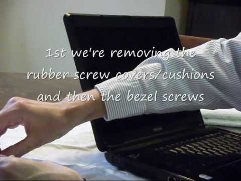 Laptop Screen Replacement / How To Replace Laptop Screen Toshiba Satellite L305 S5891