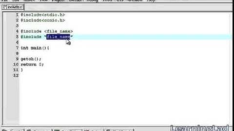 #include Pre Processor Directive with Example  35  C Programming Video Tutor