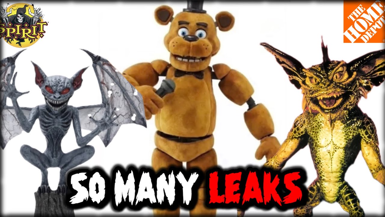 Halloween Animatronic Leaks Are Going INSANE | Five Nights At Freddy’s, Home Depot Gremlins, & More